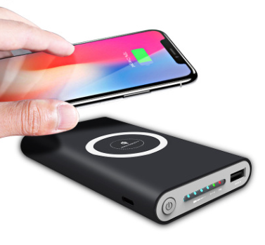 Three in one wireless charging treasure Universal mobile power large capacity charging treasure