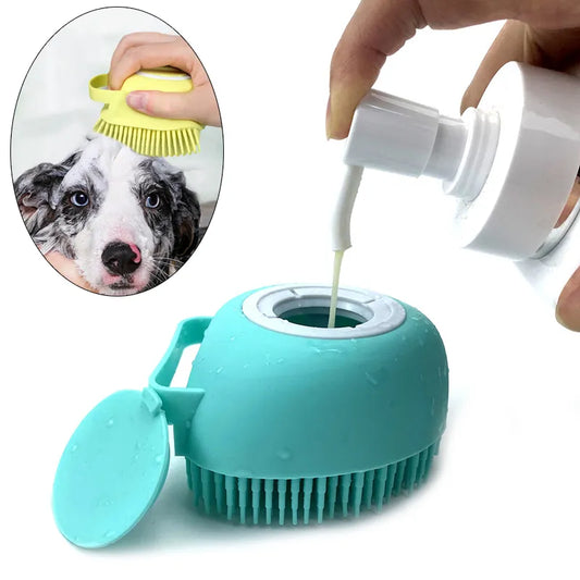 Silicone Pet Bath Brush